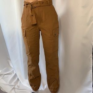 Tan cargo pants